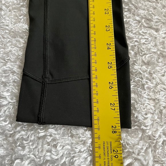 Lululemon Black Crop Leggings - size 4 (#1) - Picture 4 of 7